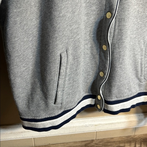 Tommy Hilfiger Women's 1985 Logo Grey Colorblock Varsity Jacket S/XXL - Picture 6 of 11